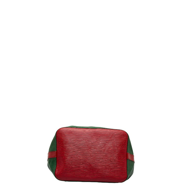Louis Vuitton Epi Puccinoe M44147 Borneo Green Castilian Red Leather Louis Vuitton