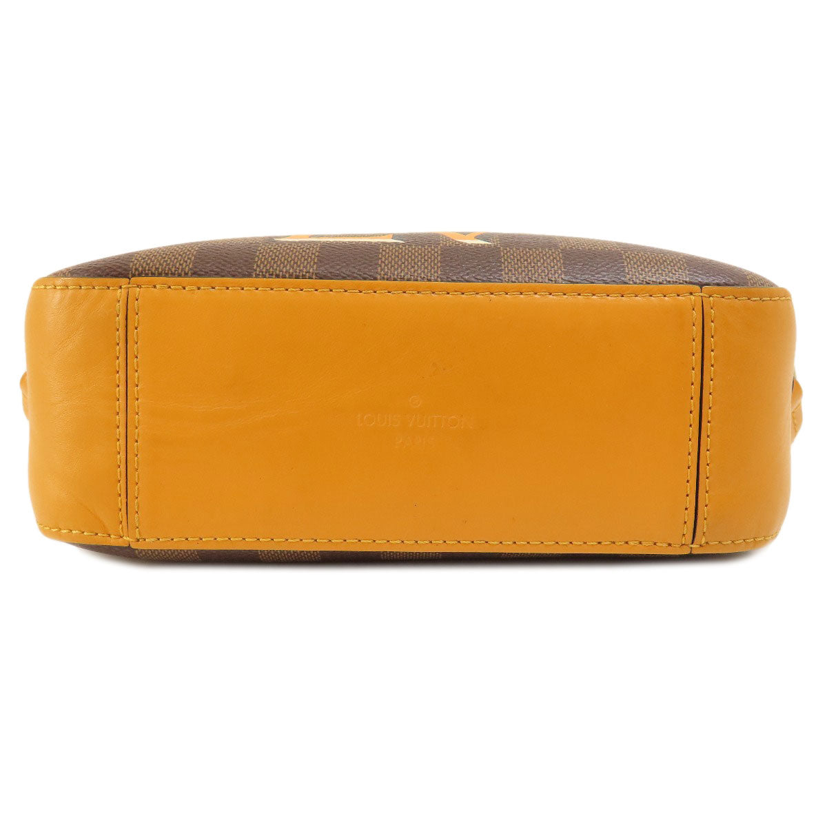 LOUIS VUITTON Shoulder Bag Damier canvas Brown Santa Monica Saffron Damier Ebene Women