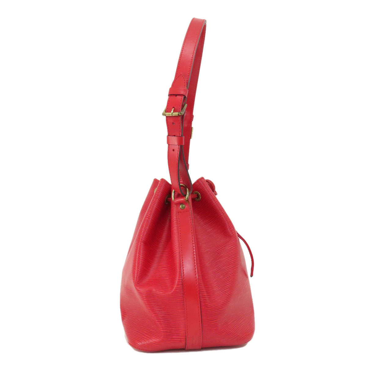 LOUIS VUITTON Shoulder Bag Epi Red Petit Noe Castilean Red Women