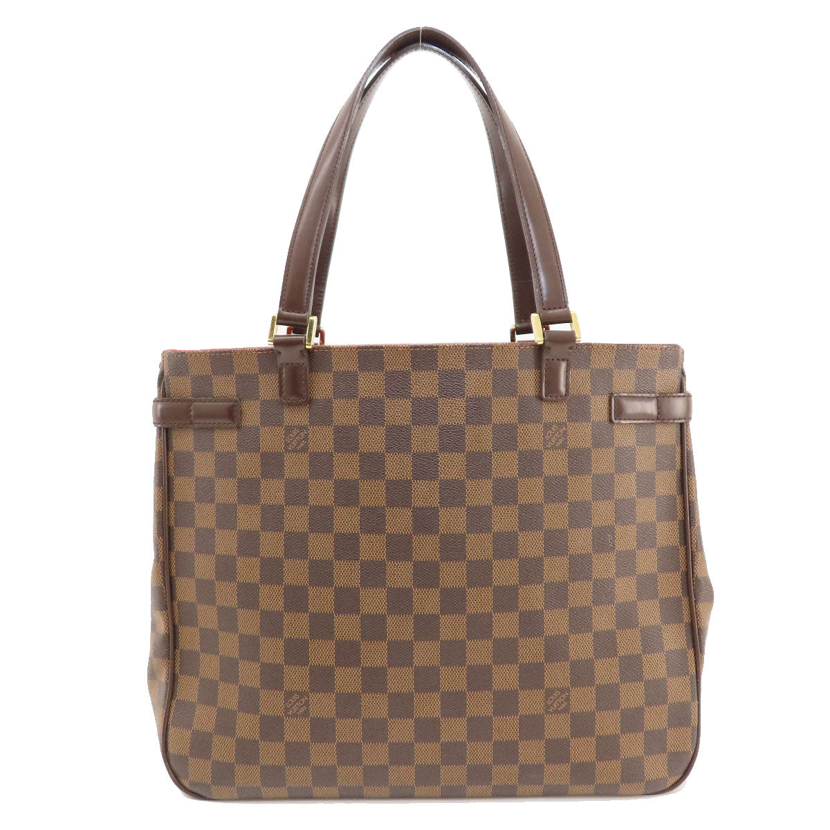 LOUIS VUITTON Tote Bag Damier canvas Brown Uzes Damier Ebene Women