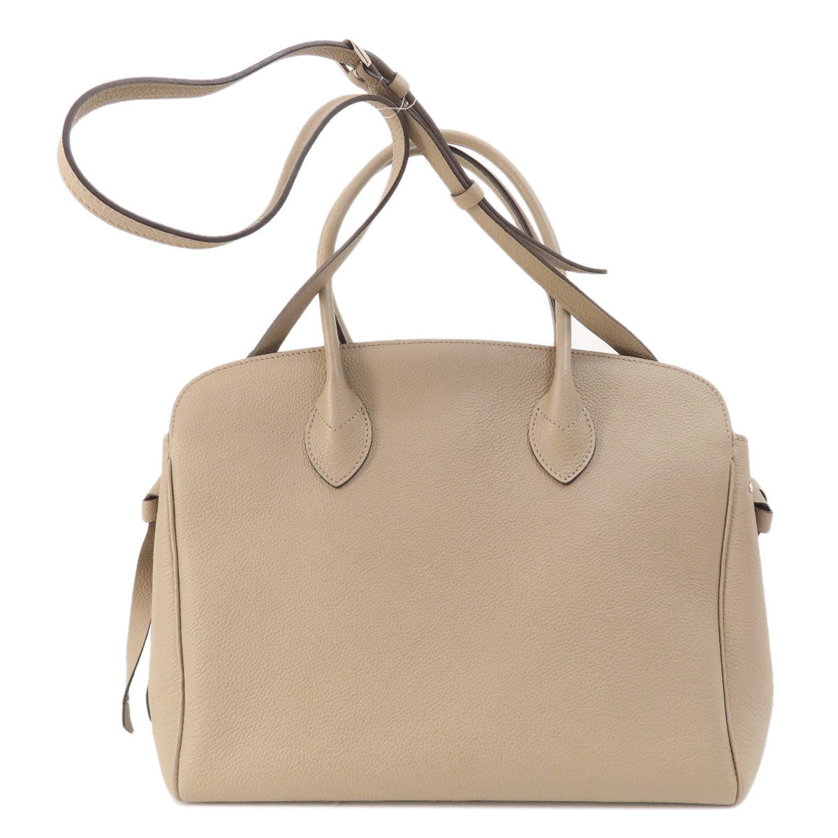 LOUIS VUITTON Handbag Taurillon Clemence Leather Brown Mira MM Tourtrail