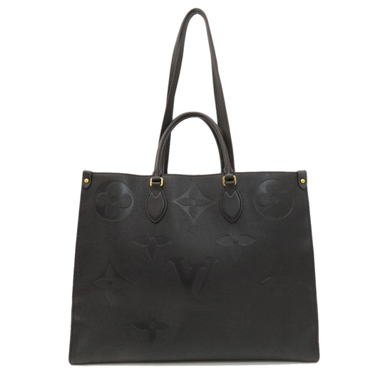 LOUIS VUITTON Tote Bag Monogram Ann Platt black On the Go GM Monogram Empreinte