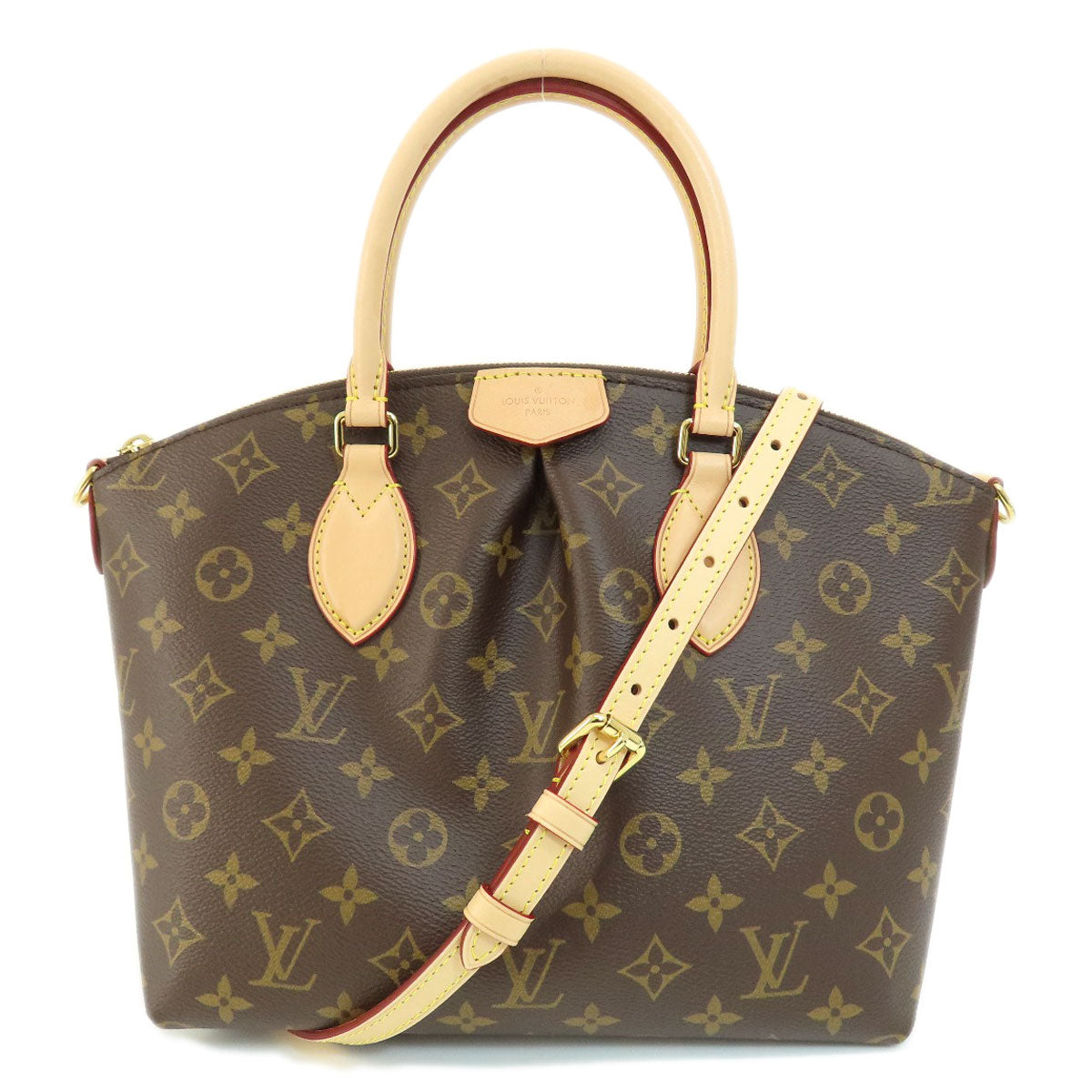 LOUIS VUITTON Handbag Monogram canvas Brown Boesi NM PM Monogram