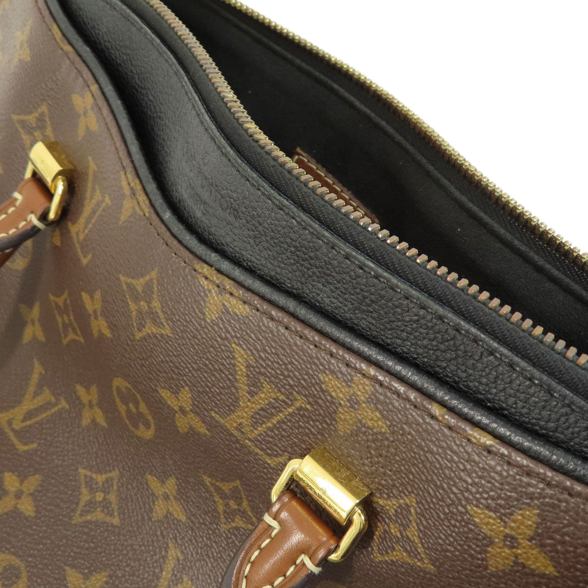 LOUIS VUITTON Handbag M41064 Monogram canvas Brown Pallas MM Monogram Women