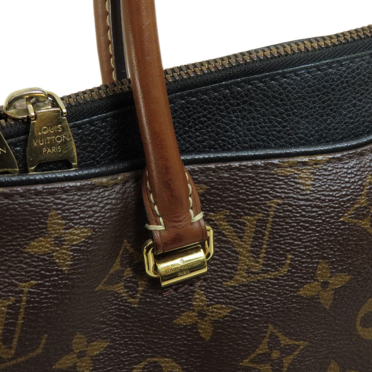 LOUIS VUITTON Handbag M41064 Monogram canvas Brown Pallas MM Monogram Women