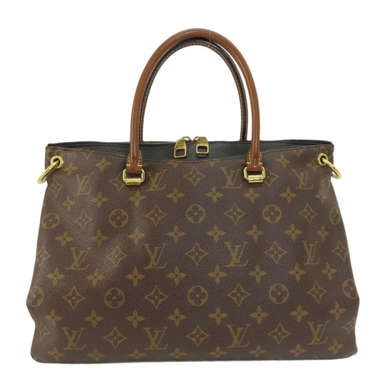 LOUIS VUITTON Handbag M41064 Monogram canvas Brown Pallas MM Monogram Women