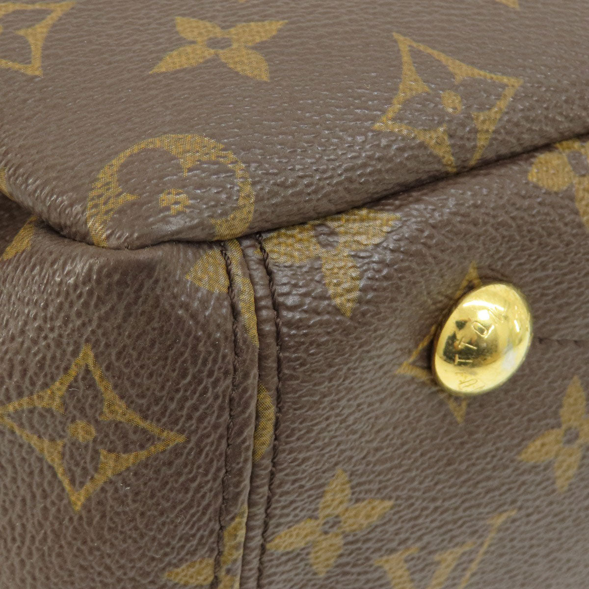 LOUIS VUITTON Handbag M41064 Monogram canvas Brown Pallas MM Monogram Women