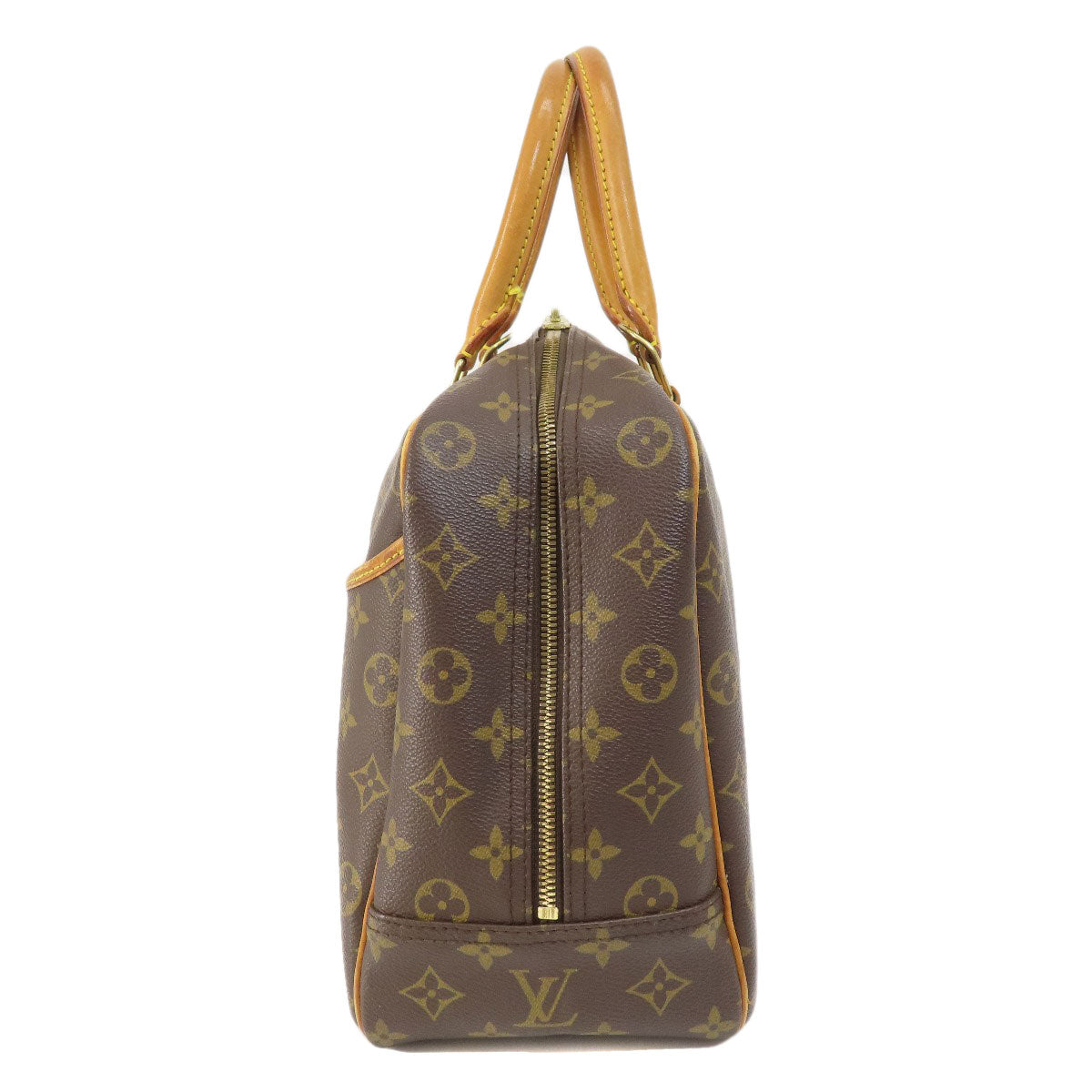 LOUIS VUITTON Handbag Monogram canvas Brown Deauville Monogram Women