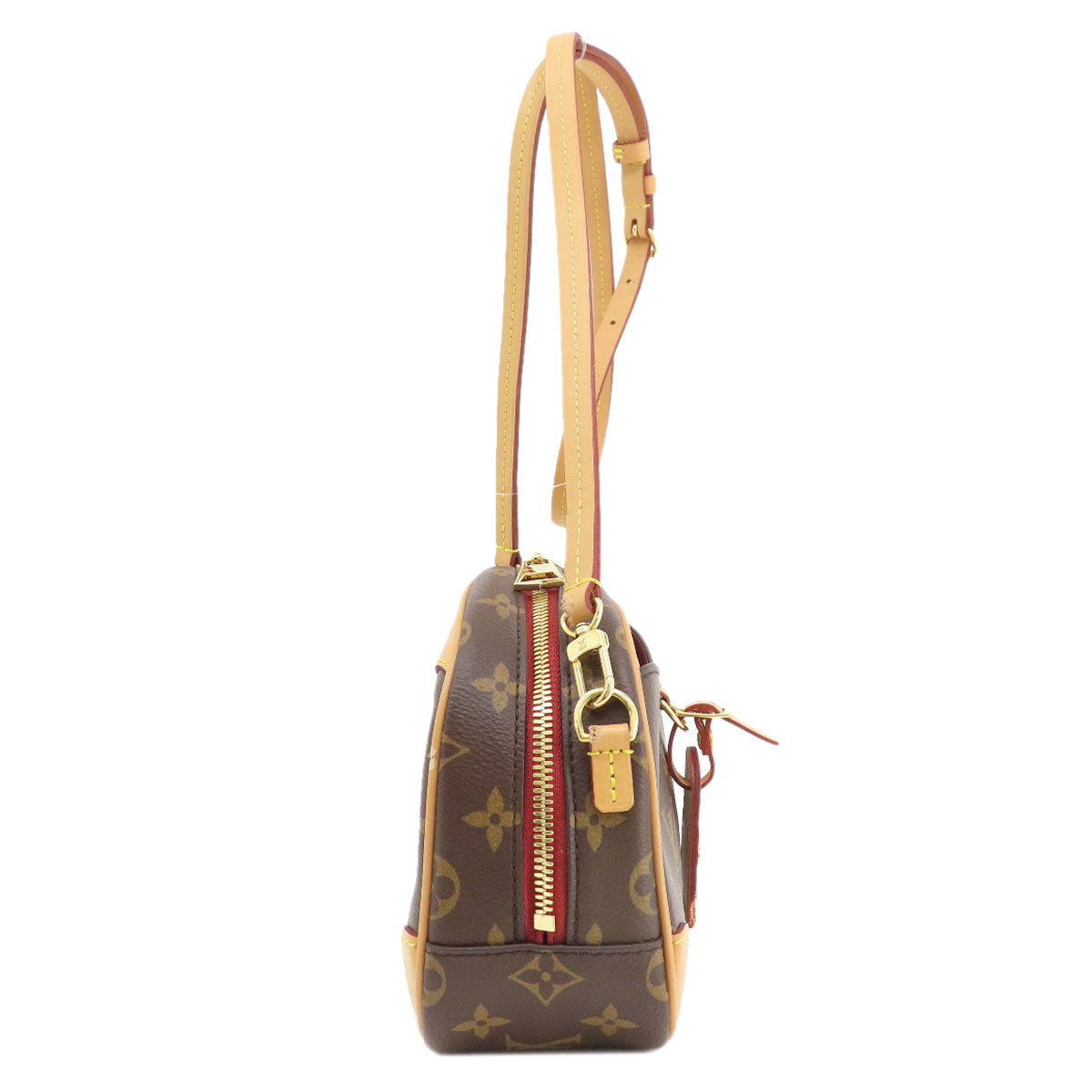 LOUIS VUITTON Shoulder Bag Monogram canvas Brown DeauvilleMINI Monogram