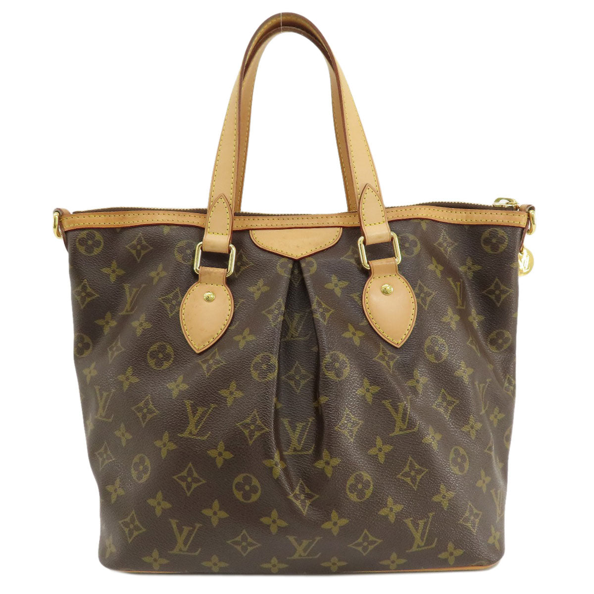 LOUIS VUITTON Tote Bag Monogram canvas Brown PalermoPM Monogram Women