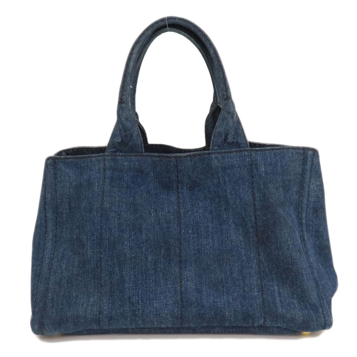 PRADA Tote Bag B1877B denim blue Canapa - Style 3