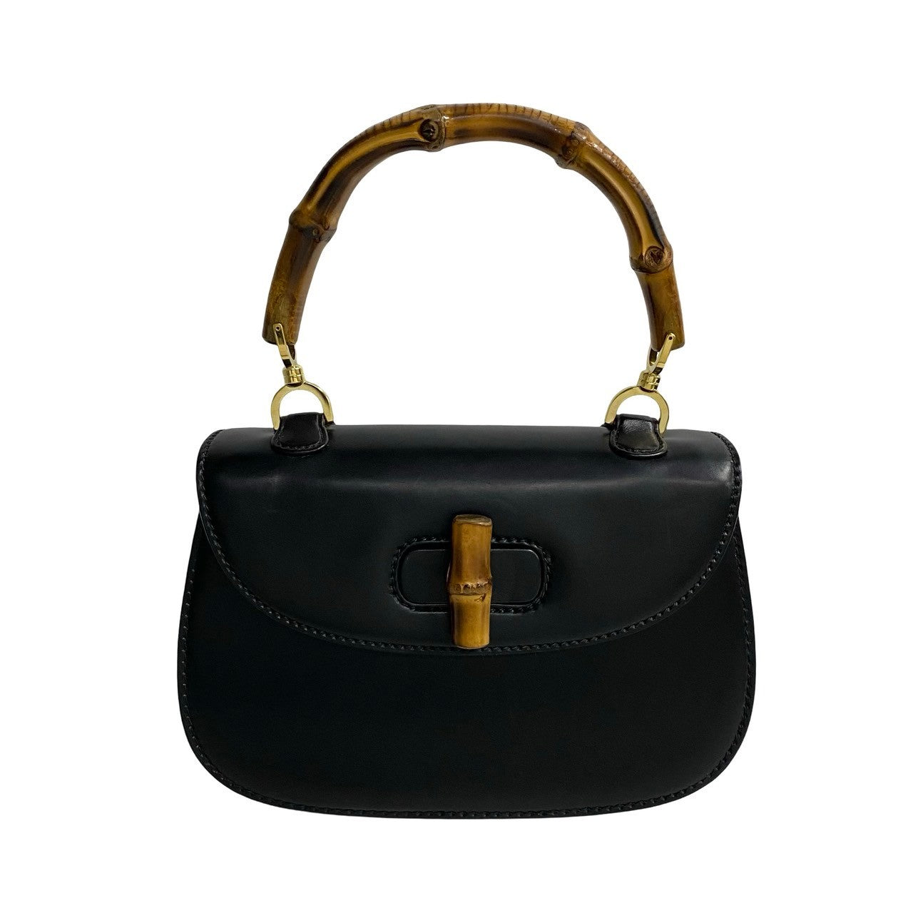 Gucci Bamboo Leather Handbag