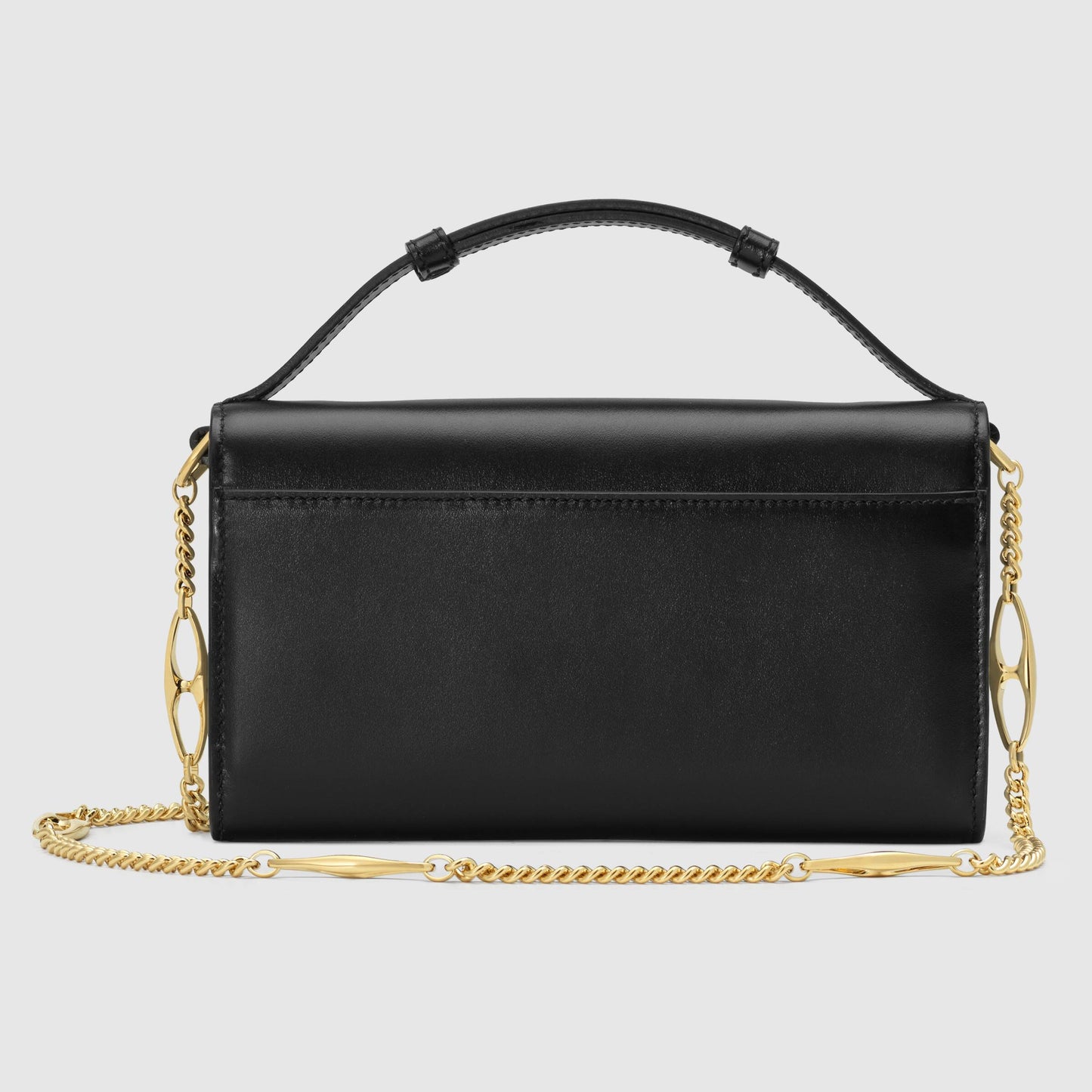 Gucci Monogram Chain Leather Crossbody