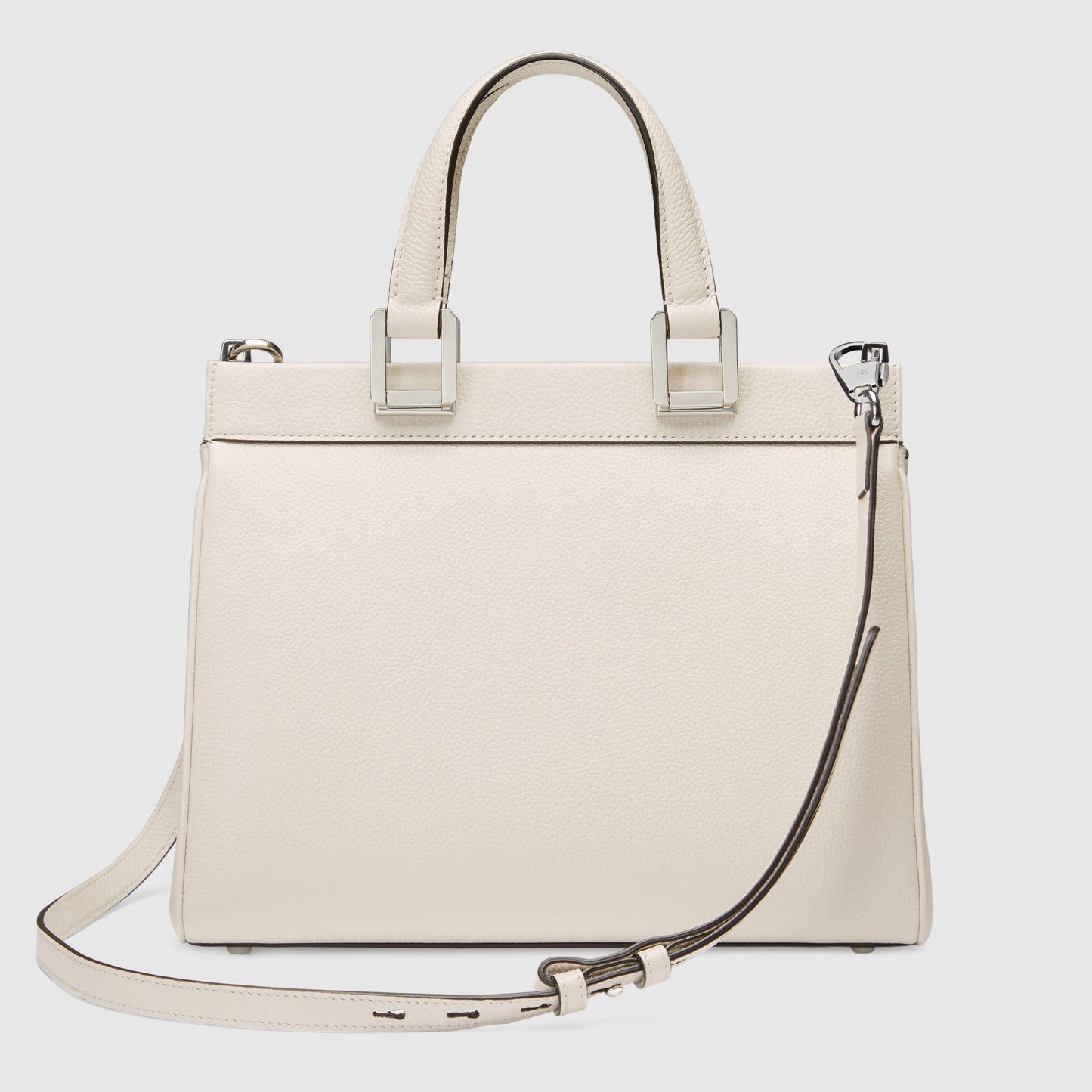 Gucci Monogram Leather Top Handle Crossbody
