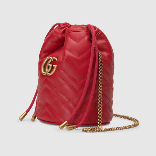 Gucci Monogram Chain Leather Crossbody