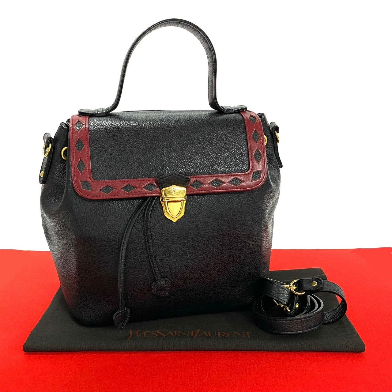 Saint Laurent Leather 2way Bag