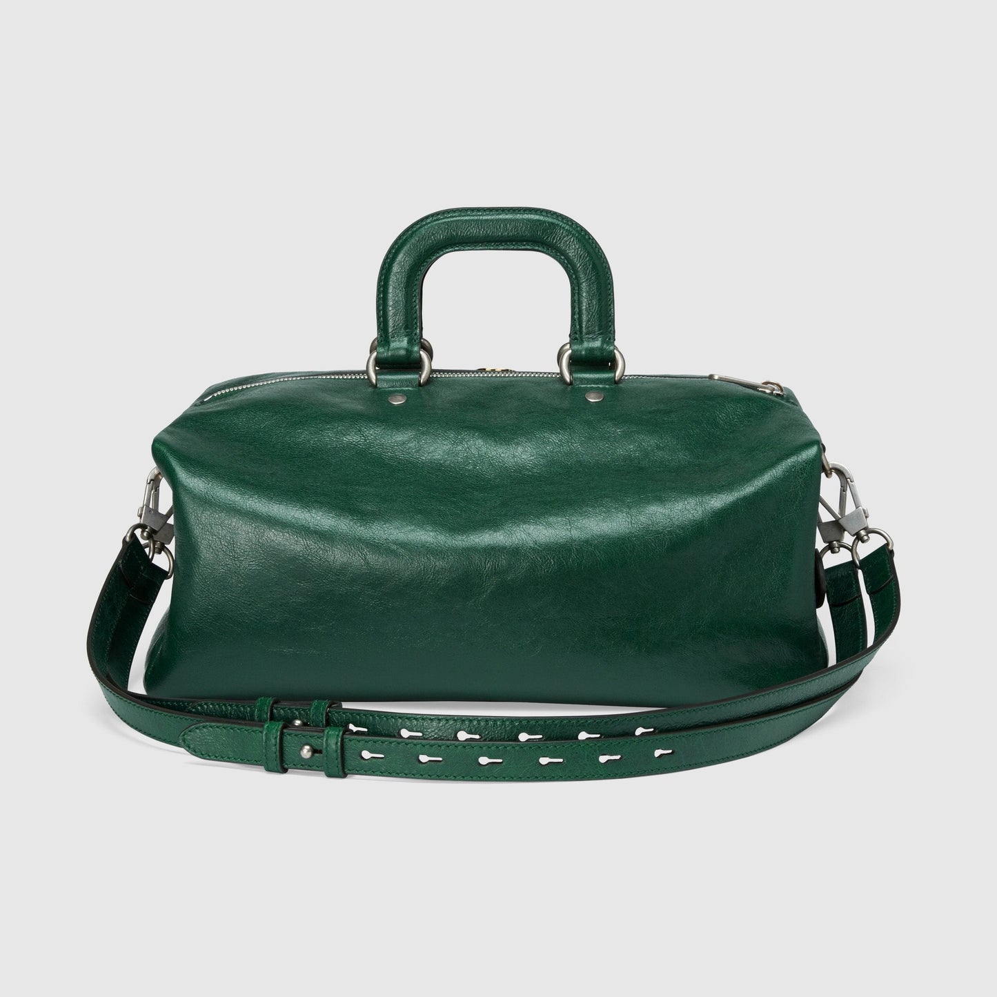 Gucci Monogram Leather Top Handle Tote