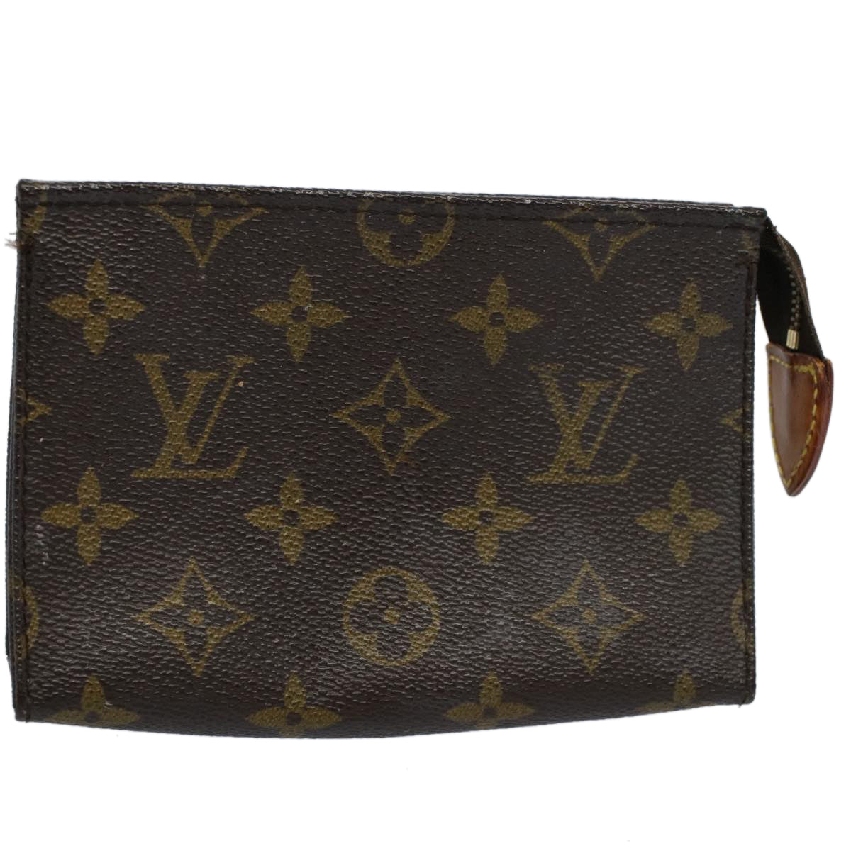 LOUIS VUITTON Monogram Poche Toilette 15 Pouch M47546 LV Auth 59111