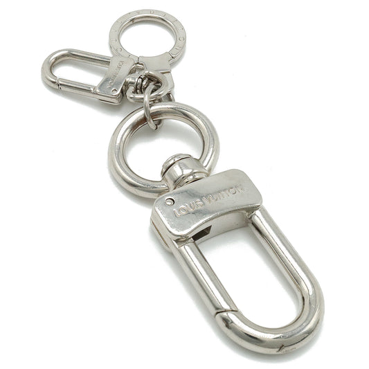 Louis vuitton Anocle Muscotton XL Keyholder Keyling Charm Metal Silver Colour M65769