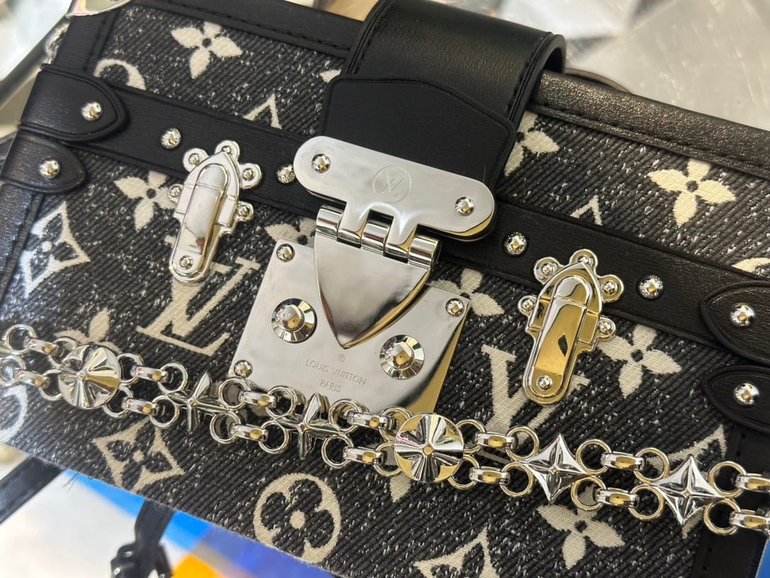 Louis Vuitton Petite Malle Monogram Jacquard ( Lushentic Version) Crossbody
