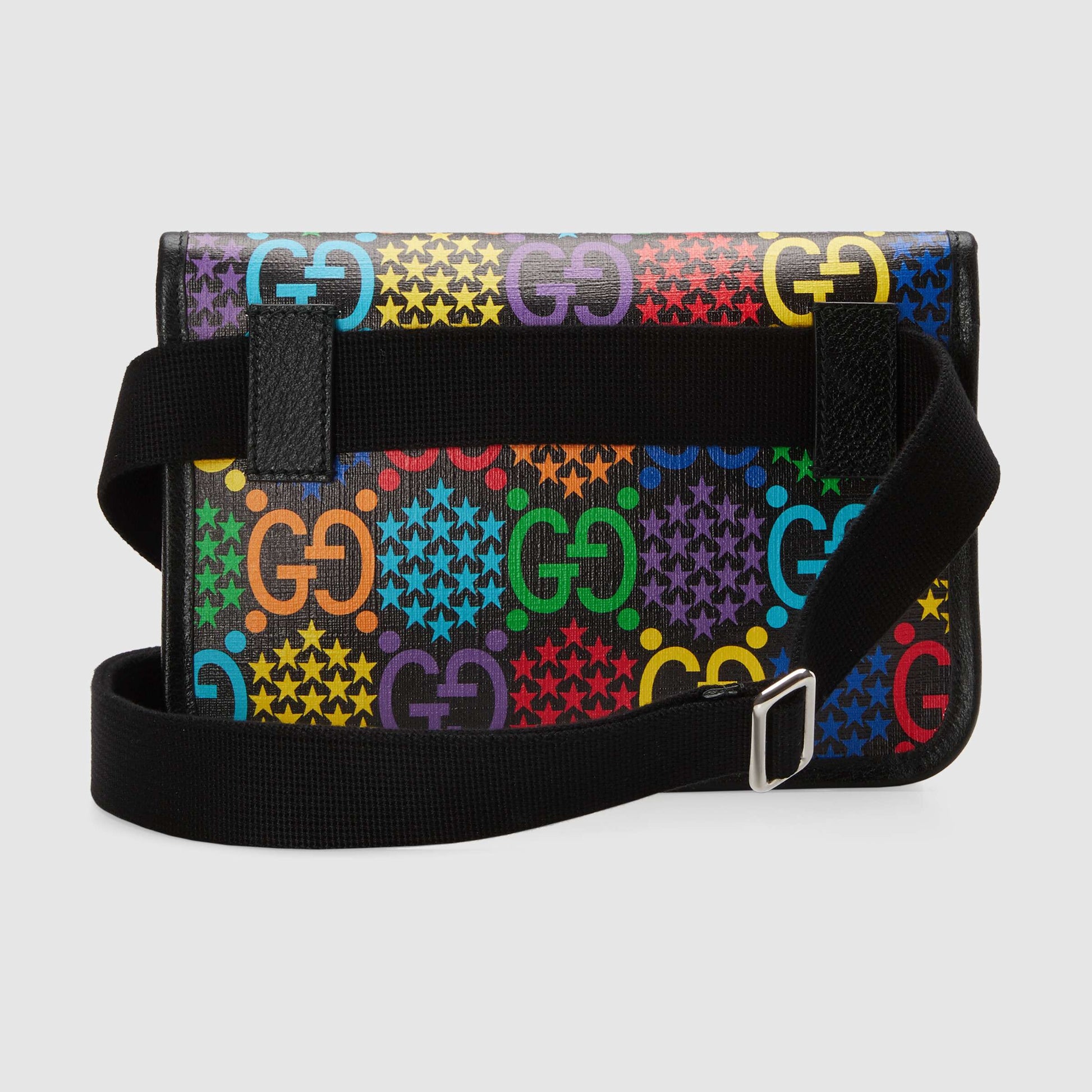 Gucci Monogram Leather Canvas Crossbody