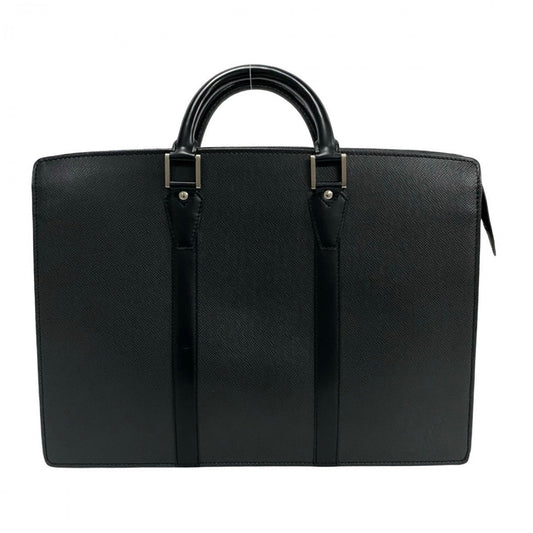 LOUIS VUITTON Business bag Taiga black Taiga Porto Documan Rozan mens