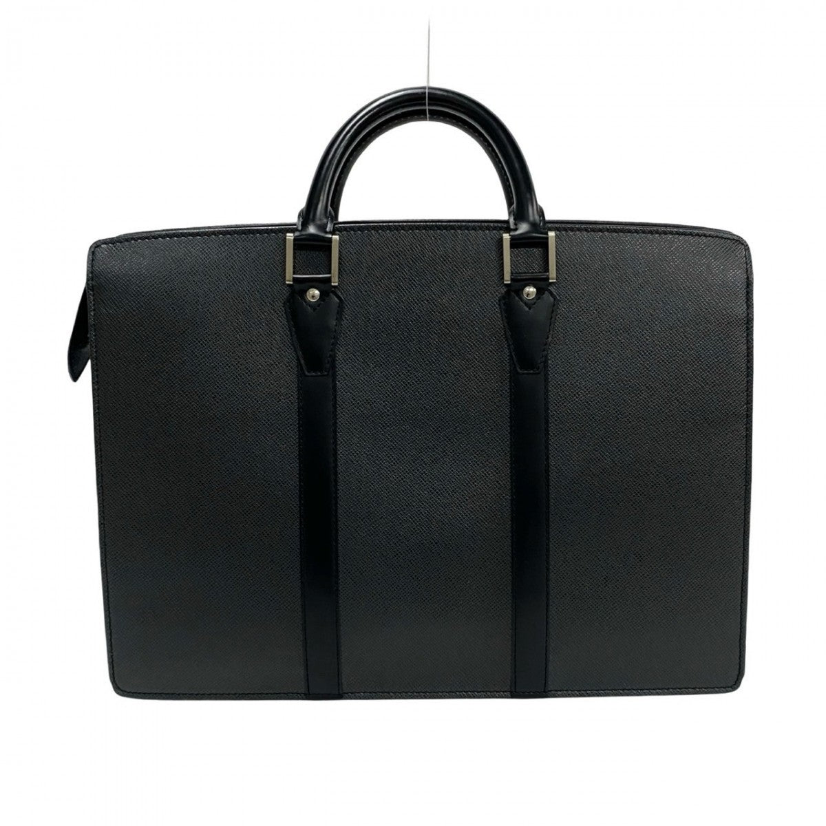 LOUIS VUITTON Business bag Taiga black Taiga Porto Documan Rozan mens