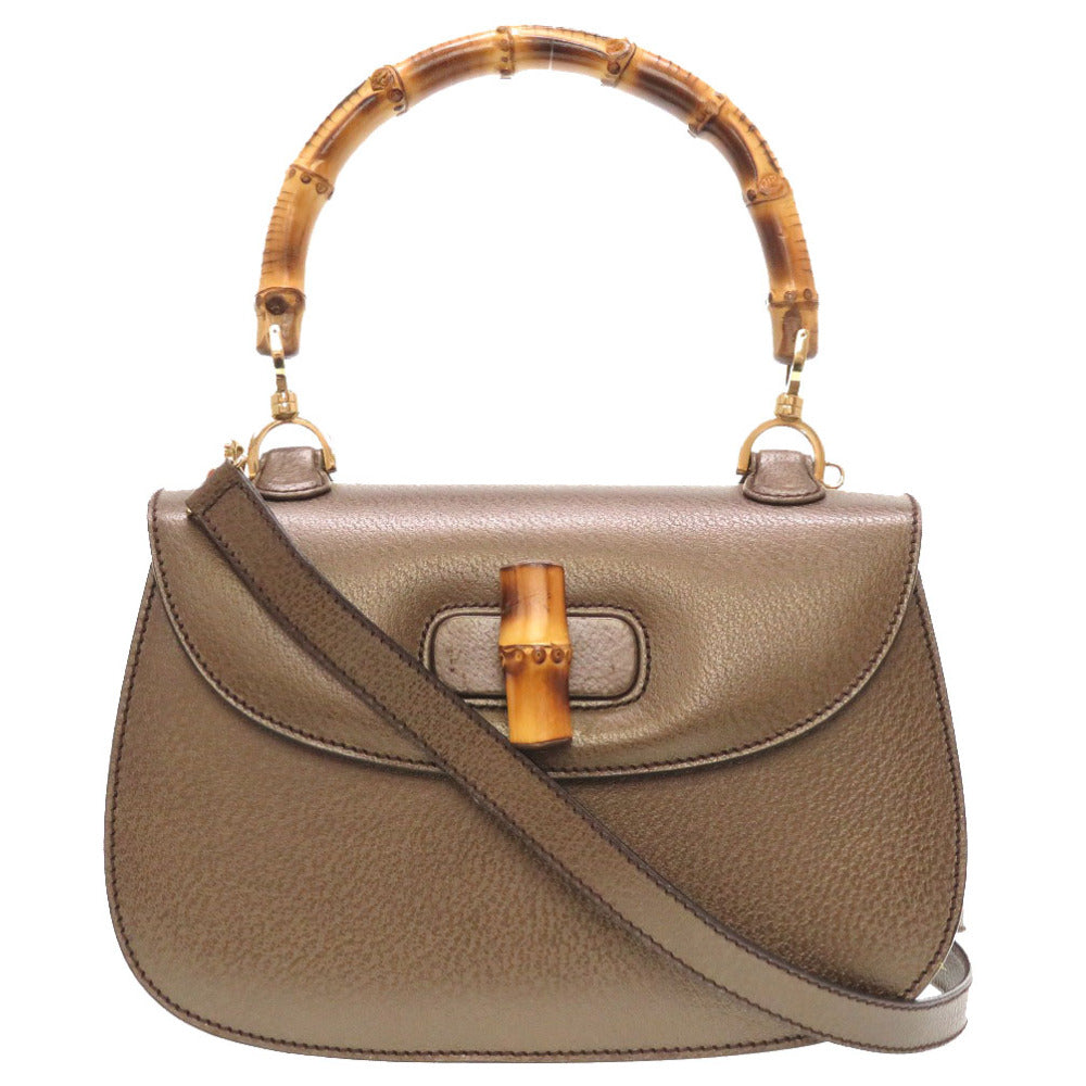 GUCCI Handbag 000 926 Bamboo bronze Women