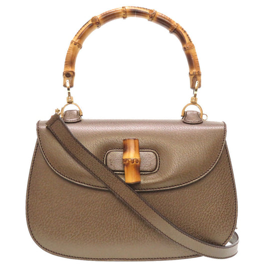 GUCCI Handbag 000 926 Bamboo bronze Women