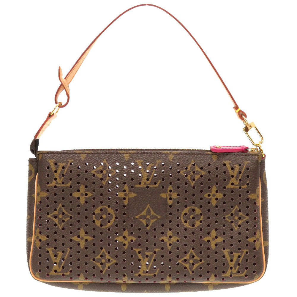 LOUIS VUITTON Handbag Monogram Perfo Fuchsia Monogram Perfo Pochette Accessories Women