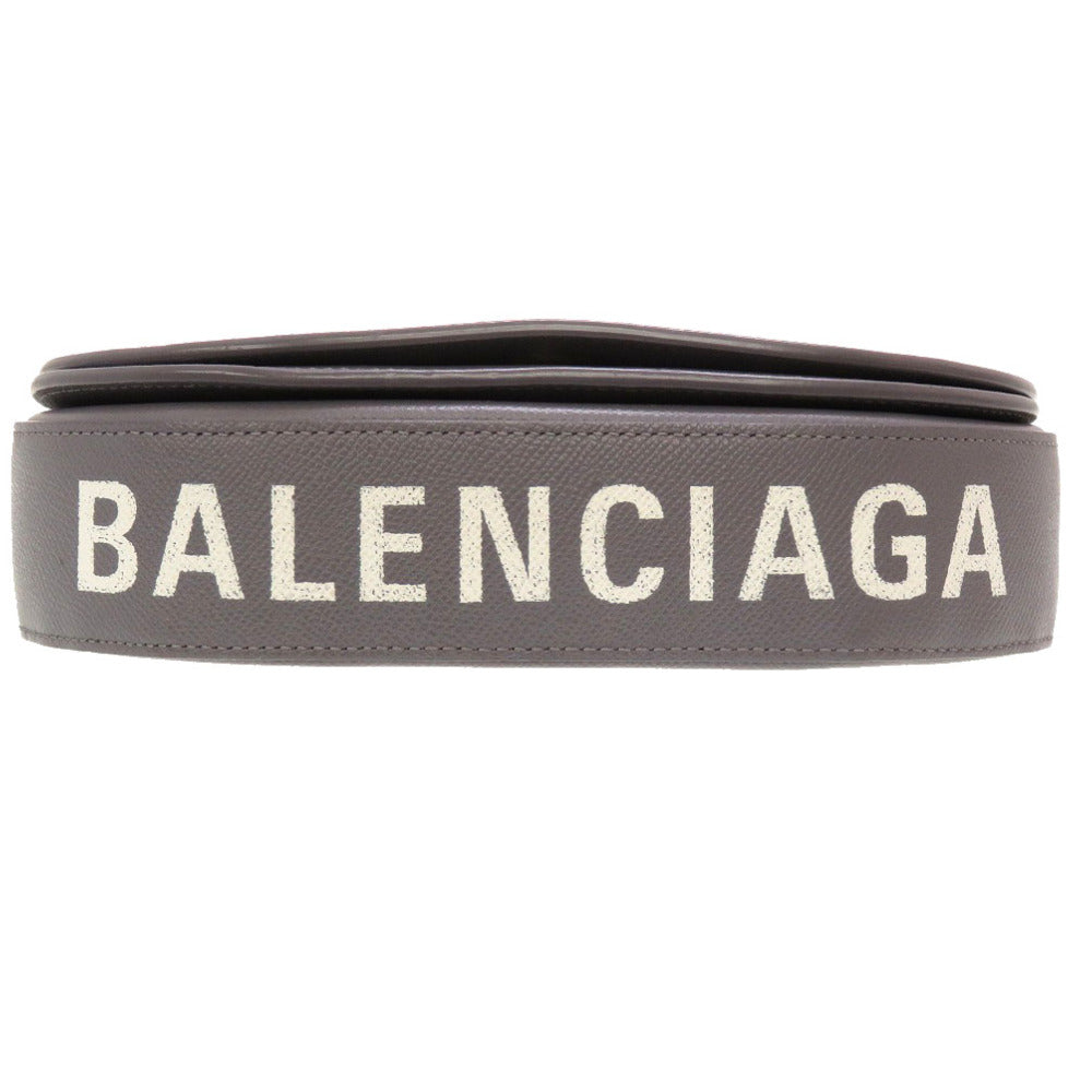 BALENCIAGA Shoulder Bag 542207 1570 leather gray Ville Daypack S Women
