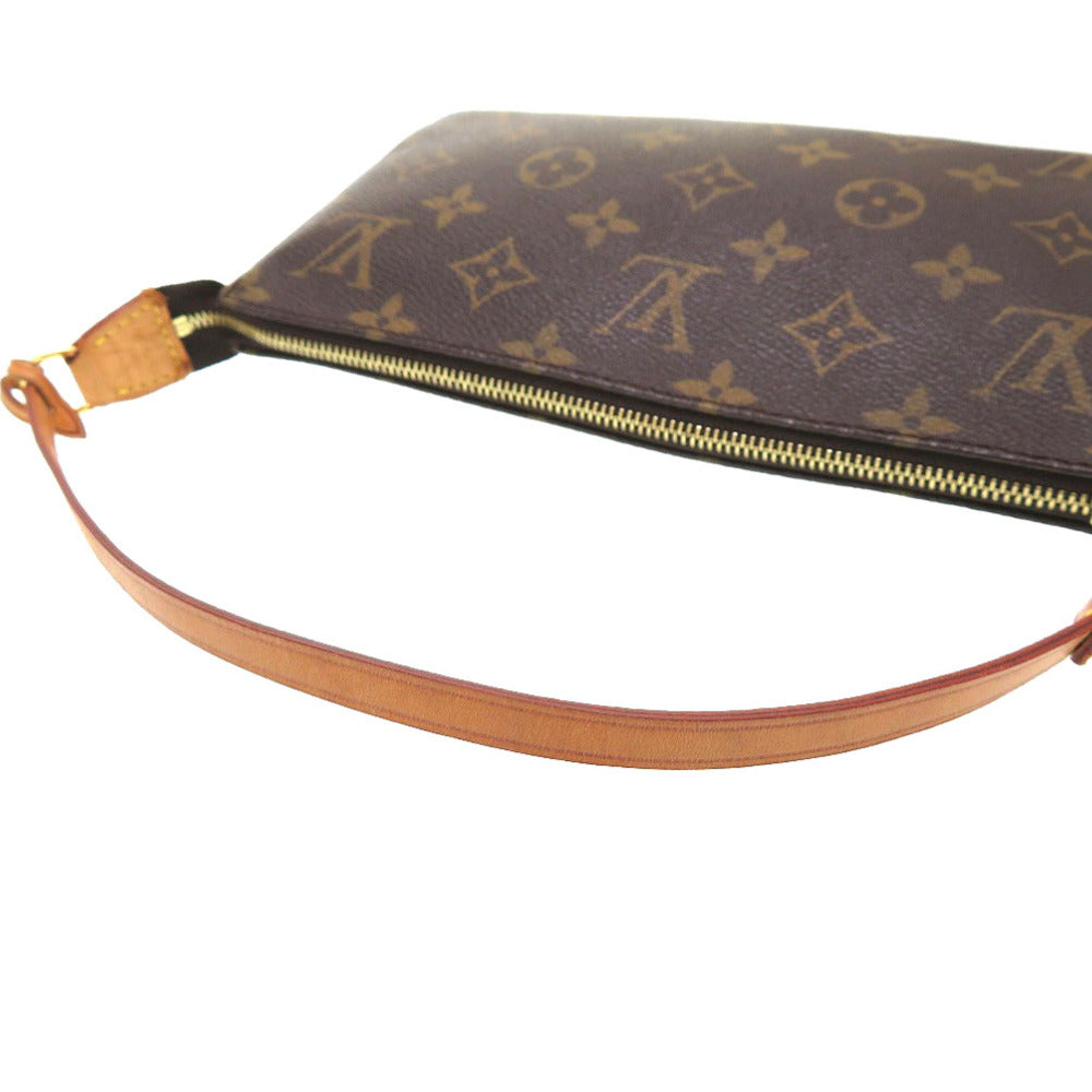 LOUIS VUITTON Pouch Monogram canvas Brown Monogram Pochette Accessories Women