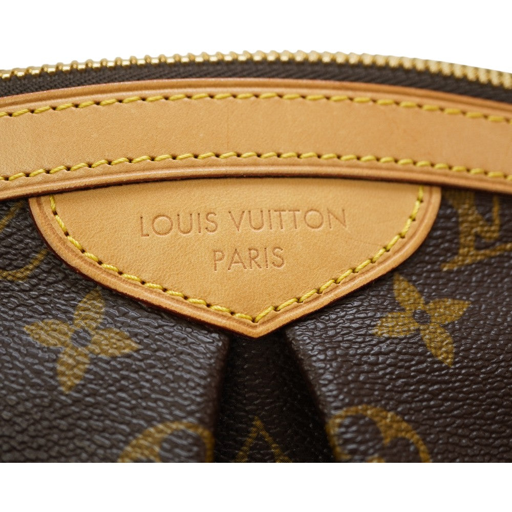 LOUIS VUITTON Handbag M40143 Monogram canvas Brown Monogram Tivoli PM Women