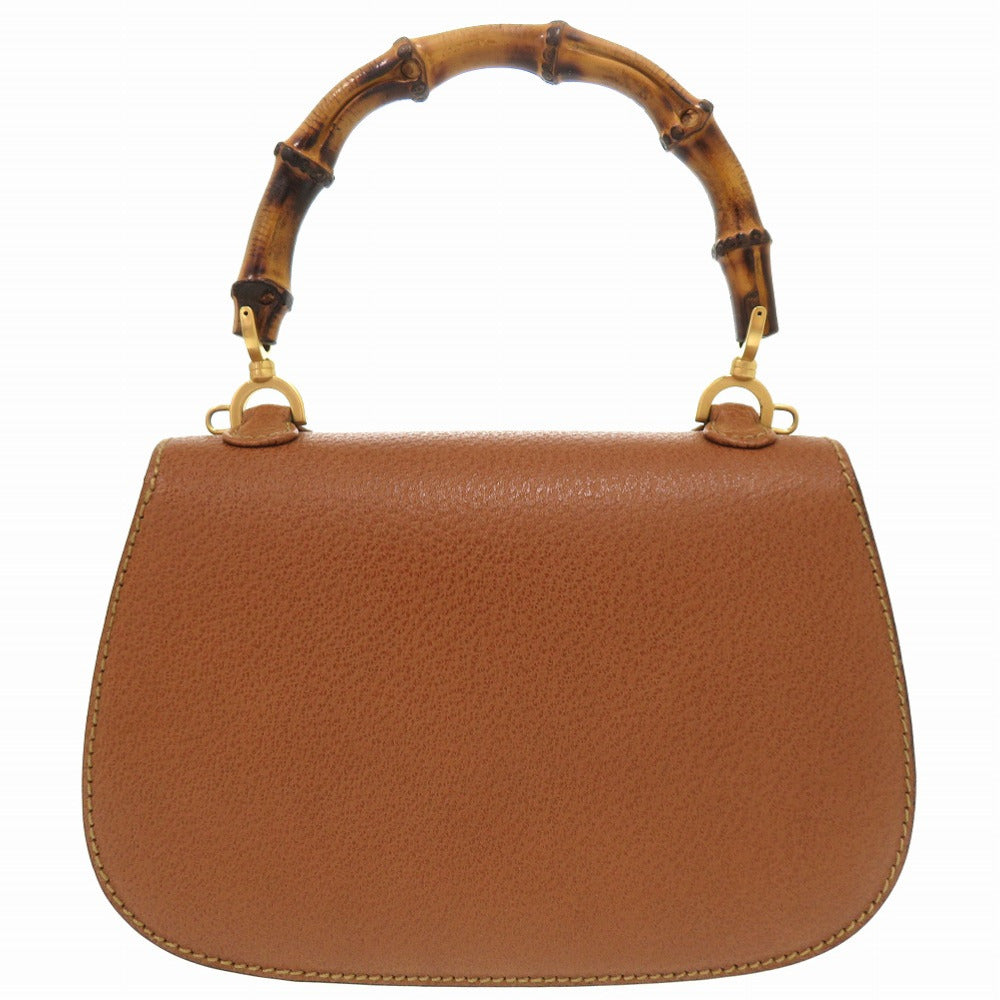 GUCCI Handbag 000 2046 0188 Bamboo Brown Women