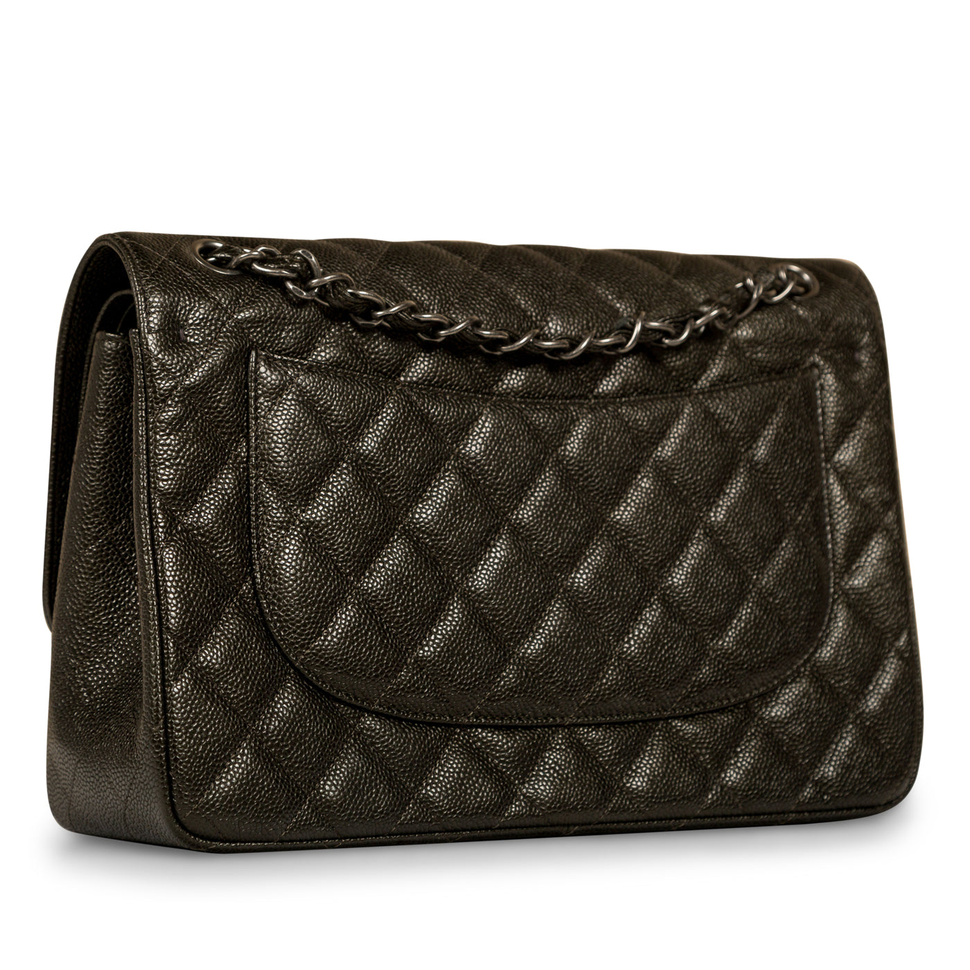 Chanel Classic Flap Bag - Jumbo - Caviar