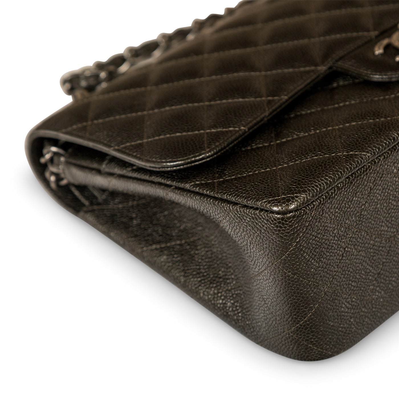 Chanel Classic Flap Bag - Jumbo - Caviar