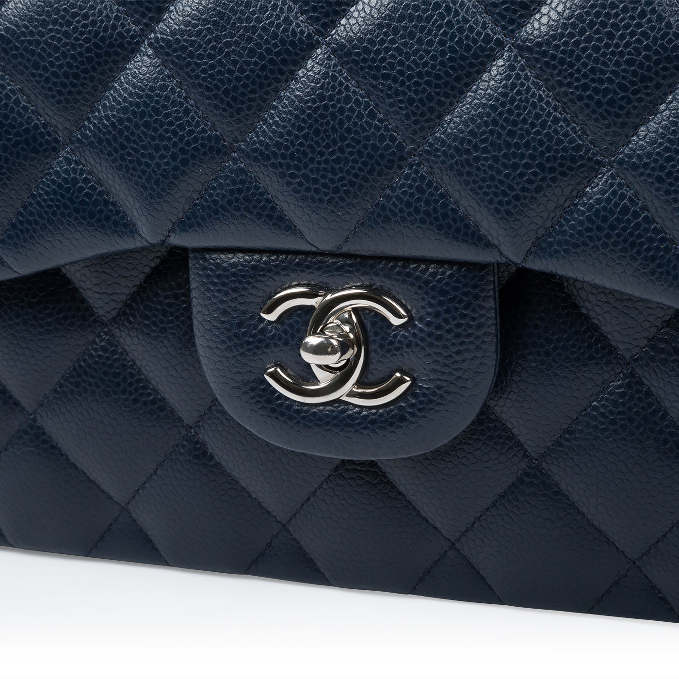 Chanel Jumbo Navy Classic Flap Bag
