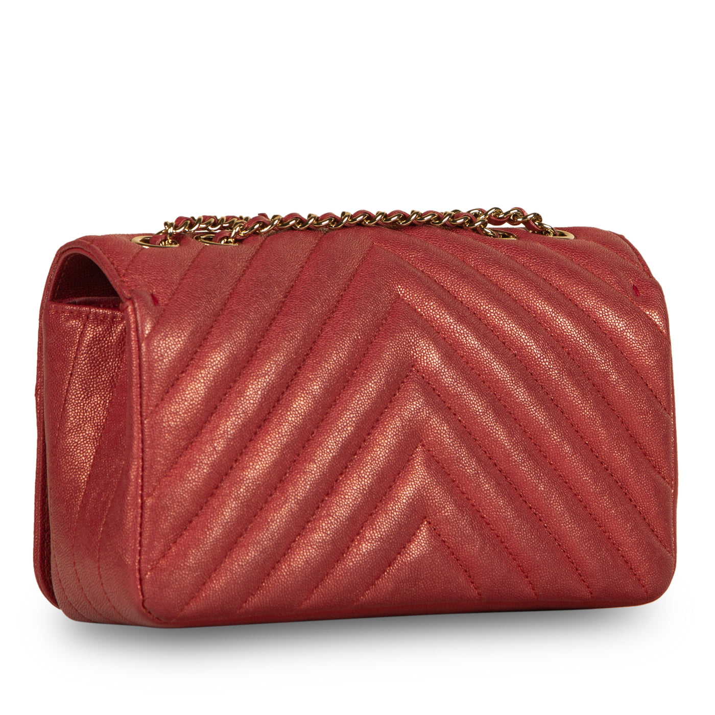 Chanel Chevron Statement Flap Bag