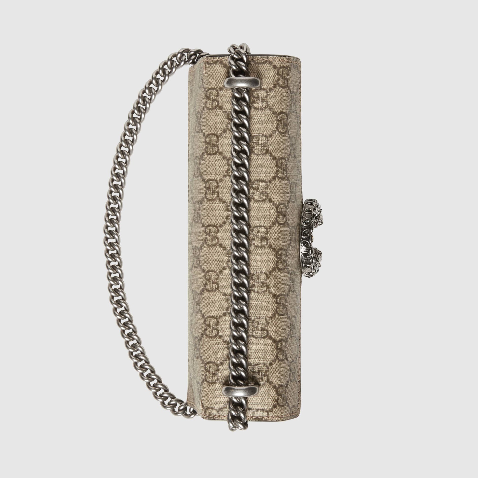 Gucci Monogram Chain Canvas Crossbody