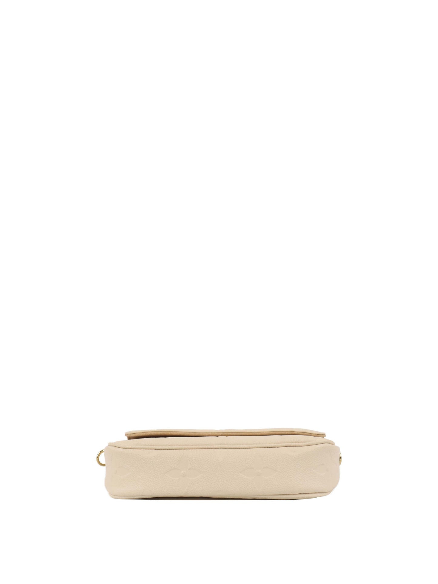 Louis Vuitton Cream Monogram Wallet on Chain Ivy