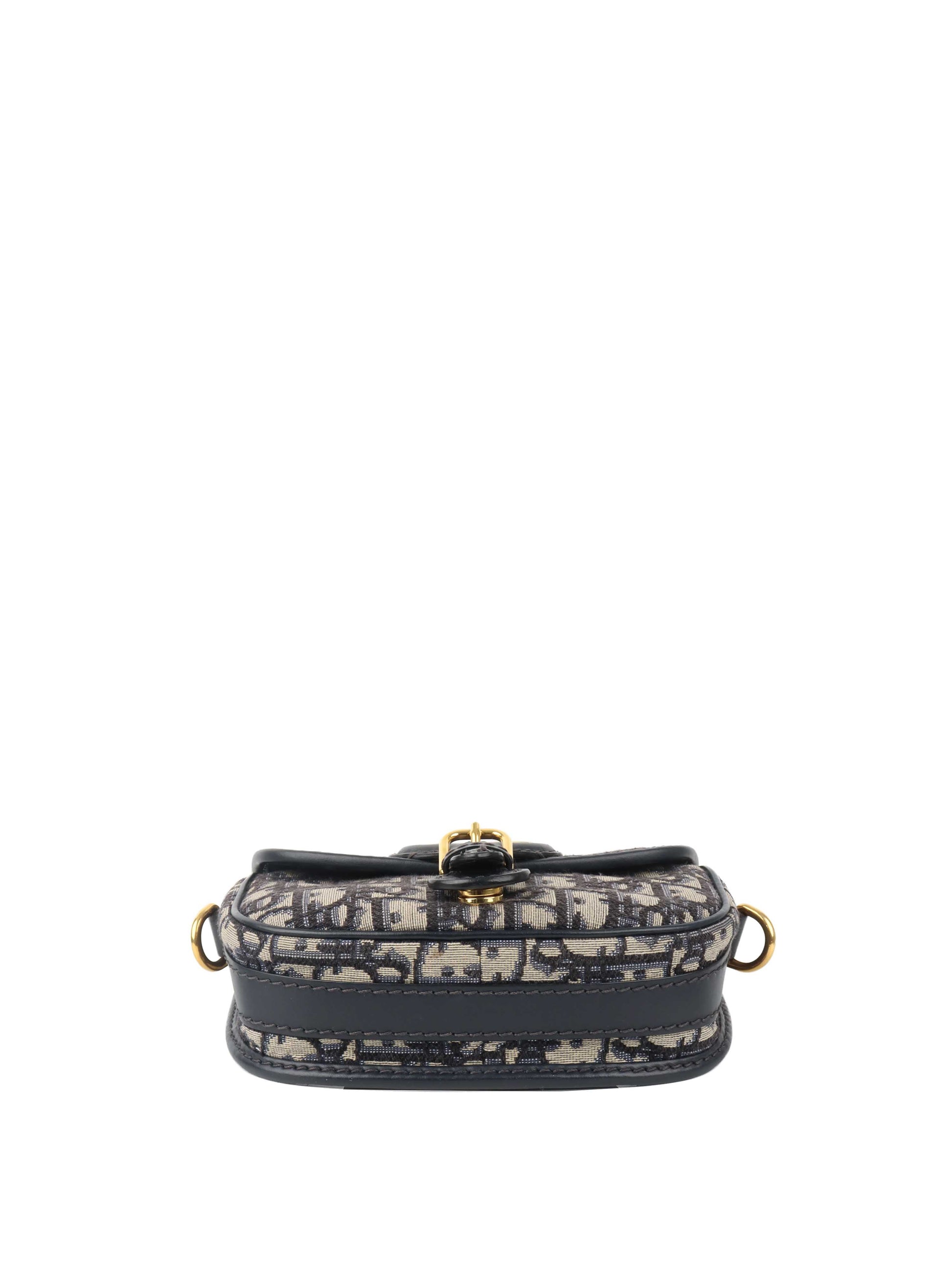 Dior Small Blue Oblique Bobby Bag.