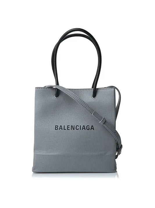 Luxury Balenciaga Trending 2026 Shopping XXS North South Tote Bag Grey