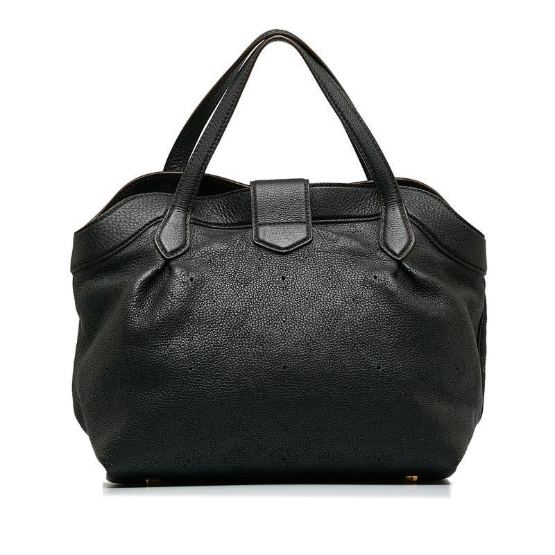 Louis Vuitton Monogram Makhina Seal PM Handbag M93465 Noir Black Leather Louis Vuitton