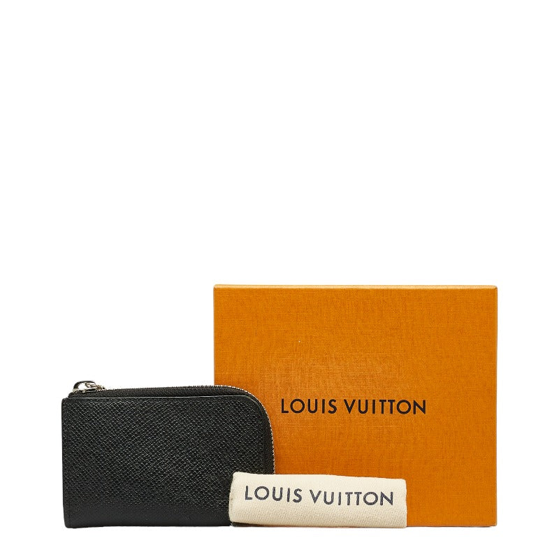 Louis vuitton Tyga M63375 Coin Case Leather Noir Black