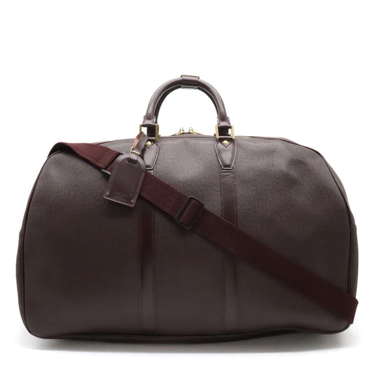 LOUIS VUITTON Kendall GM Boston Bag in Taiga Bordeaux M30116