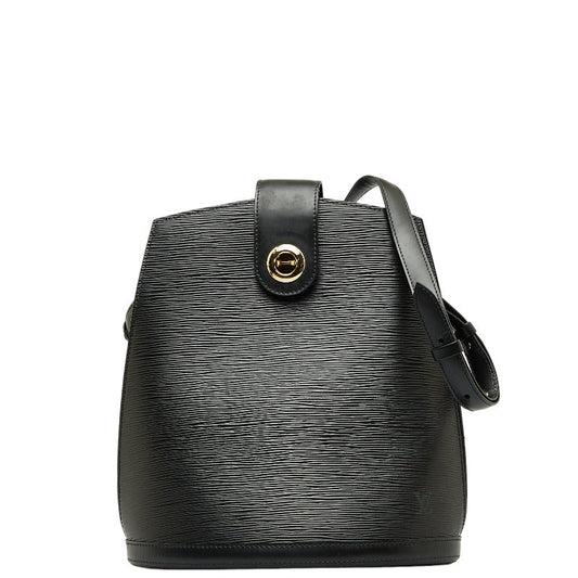 Louis Vuitton Epi Clooney One Shore Bag M52252 Noir Black Leather Louis Vuitton