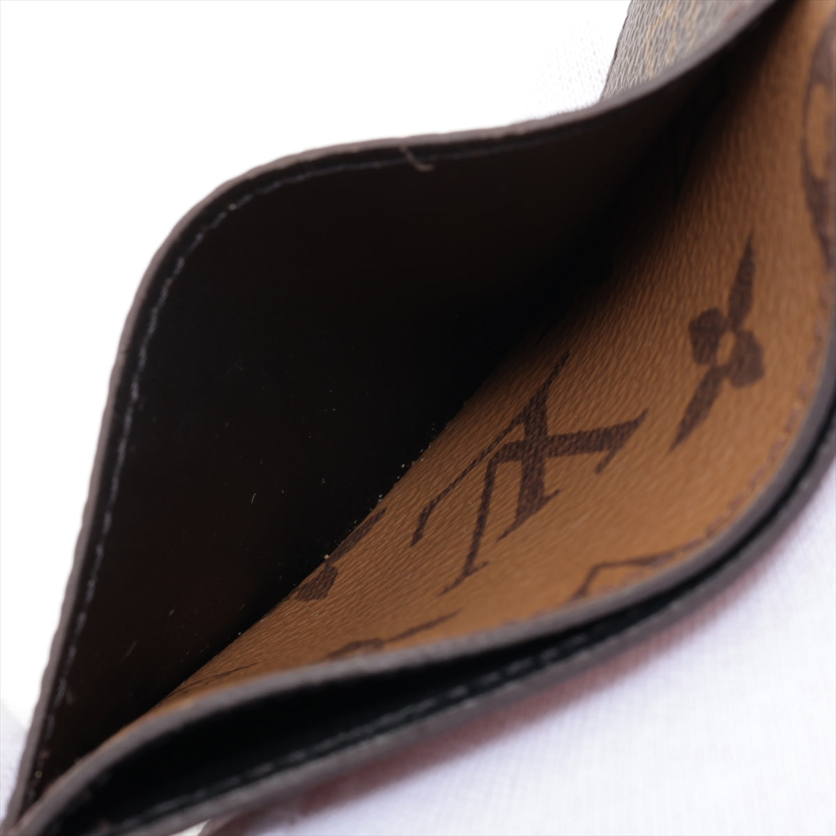 Louis Vuitton Monogram Reversee Porte Jaeger Le Coultre Sample M69161 Camel X Black Passport