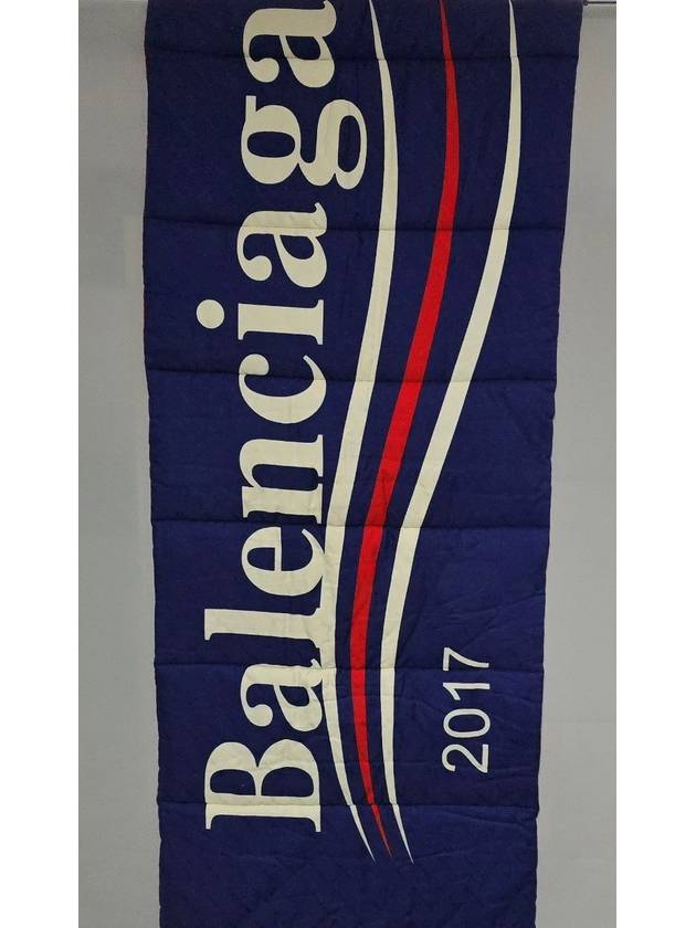 Luxury Balenciaga Trending 2025 Wave logo muffler