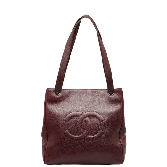 Chanel Big Coca Cola Bottle Bag Wine Red Caviar S Chanel
