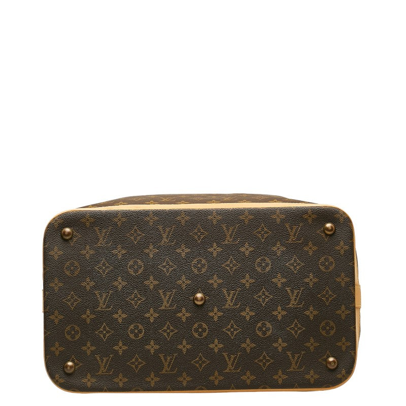 Louis Vuitton Monogram M41139 Boston Bag Leather Brown